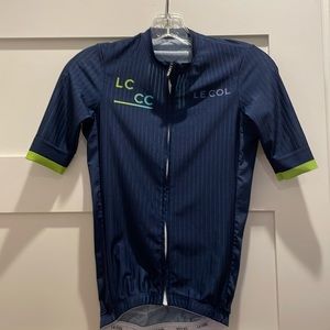 Le Col women’s navy blue LC_CC lightweight cycling jersey